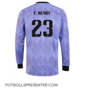 Real Madrid Ferland Mendy #23 Borta Matchtröja 2022-23 Långärmad